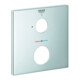Grohe Rosette 49109 eckig für THM-Fertigmontagesets chrom-1