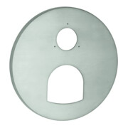 Grohe Rosette 49117 rund für EHM- Fertigmontagesets supersteel