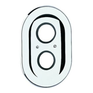 Grohe Rosette oval 47188 225x150 für Automatic 2000/Sentosa alt chrom