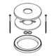 Grohe Rosette und Distanzring 46971 für Essence supersteel-4
