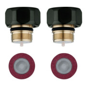 Grohe Rückflussverhinderer 47189 2 Stück hard graphite gebürstet