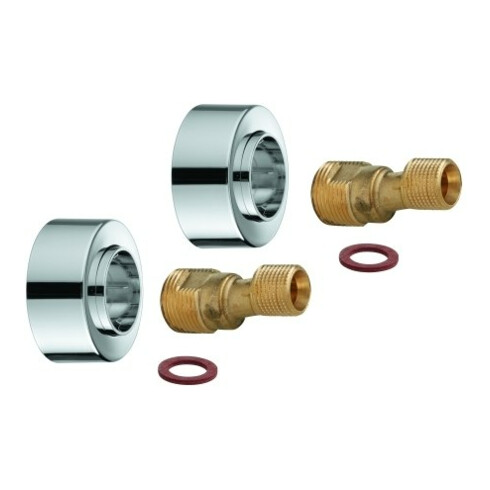 Grohe S-Anschluss 48453 1/2" x 3/4" Verstellbarkeit 7,5mm chrom
