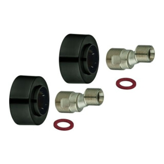 Grohe S-Anschluss 48453 1/2" x 3/4" Verstellbarkeit 7,5mm hard graphite geb.