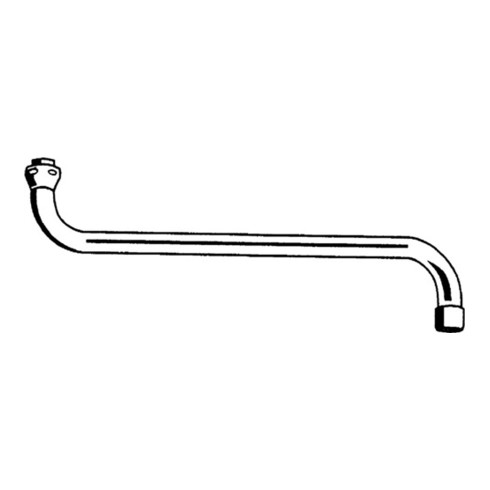 Grohe S-Auslauf 1/2" Ausladung 300 mm chrom