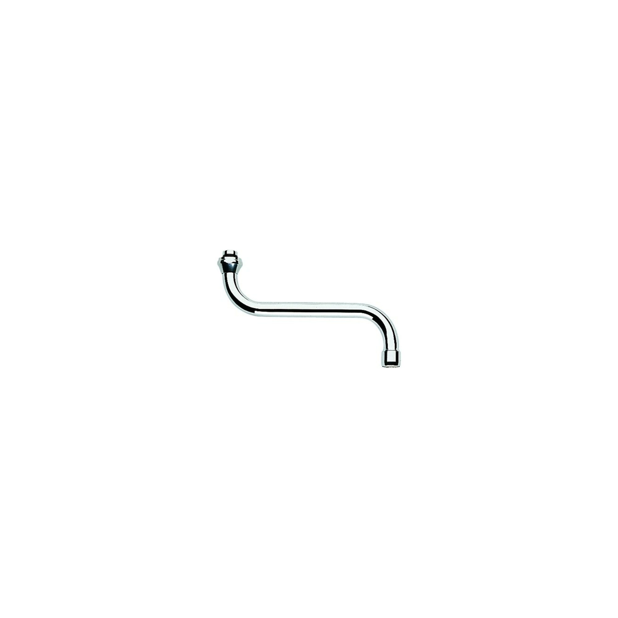 Grohe S-Auslauf 13005 Ausladung 150mm für Küchen-Wandbatterien 1/2 Zoll chrom