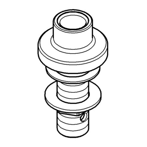 Grohe Schlauchdurchführung 27186 chrom PG 09