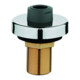 Grohe Schlauchdurchführung 46487 für HB 3-Loch-Wannenkombin. chrom/dunkelgrau-1