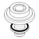 Grohe Schlauchdurchführung 47668 für HB Atrio 3-/4-Loch Wannenkombination chrom-3