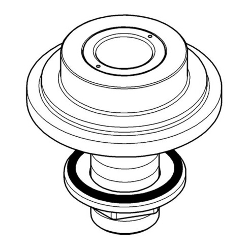 Grohe Schlauchdurchführung 47668 für HB Atrio 3-/4-Loch Wannenkombination chrom