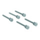 Grohe Schraube 01151 5 Stück chrom-1