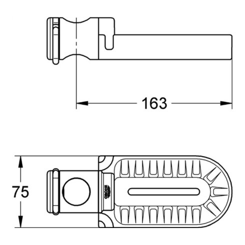 Grohe Seifenschale RELEXA PLUS für Brausestangen chrom