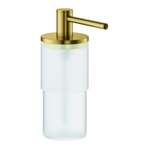 Grohe Seifenspender Atrio 160ml, Glas/Metall, C sunrise gebürstet