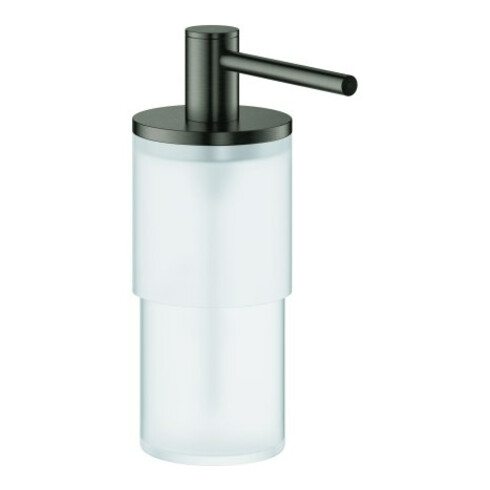 Grohe Seifenspender Atrio 160ml, Glas/Metall, hd graph. gebürstet