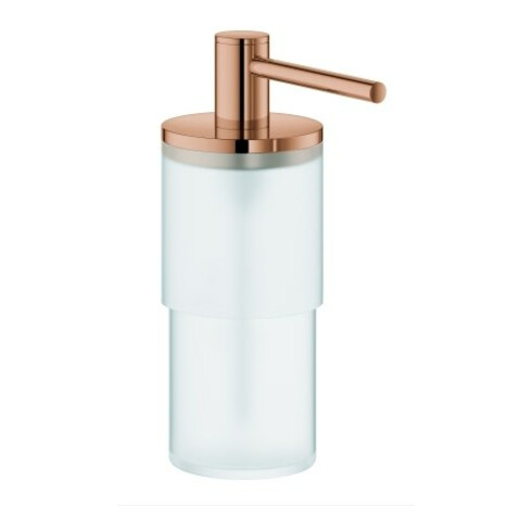 Grohe Seifenspender Atrio 160ml, Glas/Metall, warm sunset