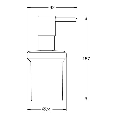 Grohe Seifenspender ESSENTIALS chrom