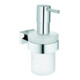 Grohe Seifenspender Essentials Cube 160ml, mit Halter, chrom-1