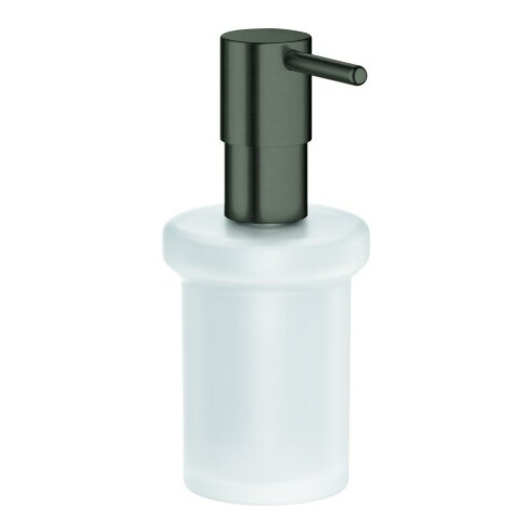 Grohe Seifenspender Essentials hard graphite gebürstet, für Halter