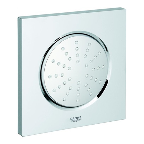 Grohe Seitenbrause F-SERIES 5 RAINSHOWER 127 x 127 mm, inkl. Einbaukörper chrom