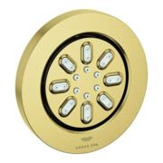 Grohe Seitenbrause Rainshower Aqua 7,5cm, 2 Stahlarten, C sunrise gebürstet