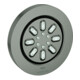 Grohe Seitenbrause Rainshower Aqua 7,5cm, 2 Stahlarten, hd graph. gebürstet-1