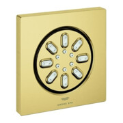 Grohe Seitenbrause Rainshower Aqua Cube 7,5x7,5cm, 2 Stahlarten, C sunr geb.