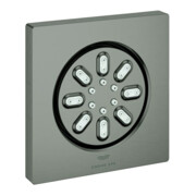 Grohe Seitenbrause Rainshower Aqua Cube 7,5x7,5cm, 2 Stahlarten, hd graph. geb.