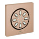 Grohe Seitenbrause Rainshower Aqua Cube 7,5x7,5cm, 2 Stahlarten, w. suns geb.-1