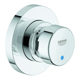 Grohe Selbstschluss-DG-VTL Euroeco CT chrom, DN 15, Markierung blau/rot