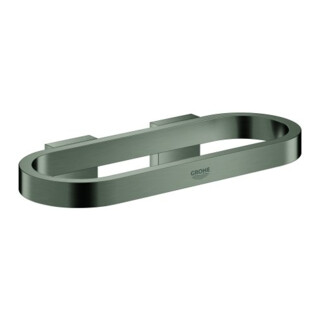 Grohe Selection Anneau à Serviette 20 cm, ovale, graphite dur brossé