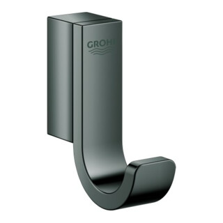 Grohe Selection Crochet de peignoir graphite dur, simple
