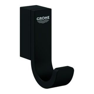 Grohe Selection Crochet simple pour peignoir, noir fantôme