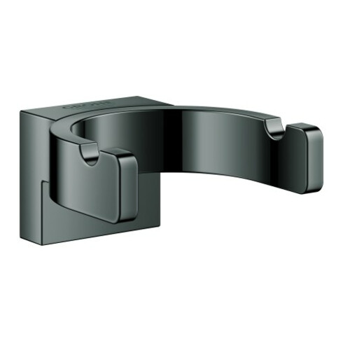 Grohe Selection Patère double pour peignoir graphite dur