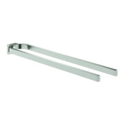 Grohe Selection Porte-serviettes 40 cm, 2 bras, non pivotant, supersteel