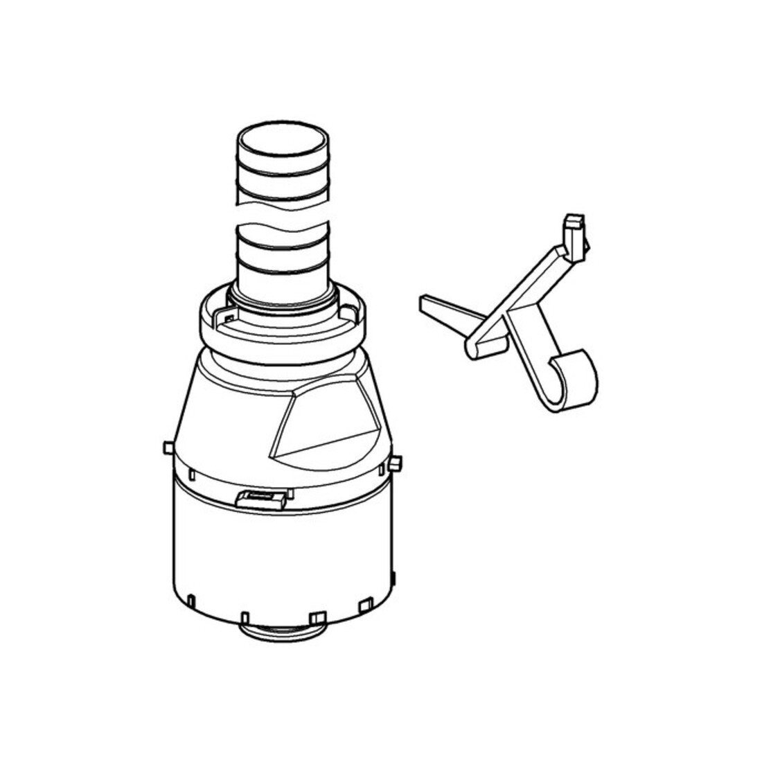 Grohe Servo-Ablaufventil 42066 ohne Sitz