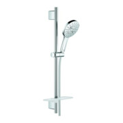 Grohe Set de barre de douche Rainshower SmartActive 130 mm, débit 9,5 l/m, barre 60 cm, 3 jets, chrome