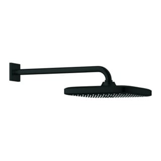 Grohe Set de douche tête Tempesta 250 Cube bras 38 cm, 1 jet, noir mat