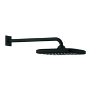 Grohe Set de douche tête Tempesta 250 Cube bras 38 cm, 1 jet, noir mat