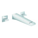 Grohe Set de montage Allure Brilliant UP-3-L-WT-Ar, 1/2", H 21cm, montage mural, chromé-1