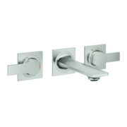 Grohe Set de montage complet Allure Mitigeur lavabo encastré 3 trous, 1/2", H 15 cm, chromé, acier inox