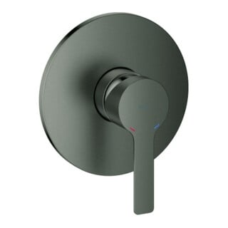 Grohe Set de montage complet Mitigeur douche encastré Lineare, graphite brossé dur