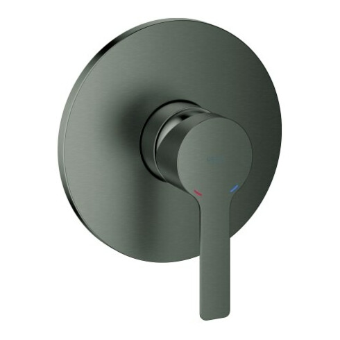 Grohe Set de montage complet Mitigeur douche encastré Lineare, graphite brossé dur