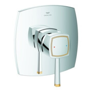 Grohe Set de montage Grandera Mitigeur douche encastré, chrome/or
