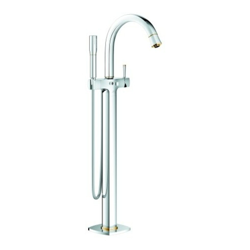 Grohe Set de montage Grandera UP-WA.-EHM, 1/2", montage au sol, chrome/or