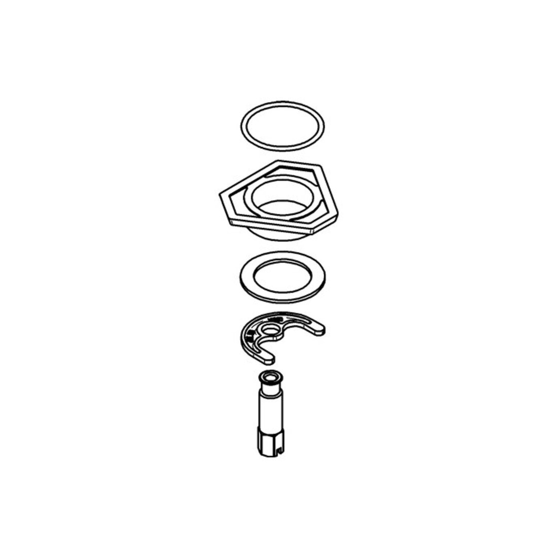 Grohe Set de montage rapide 440560 pour robinets Eichelberg