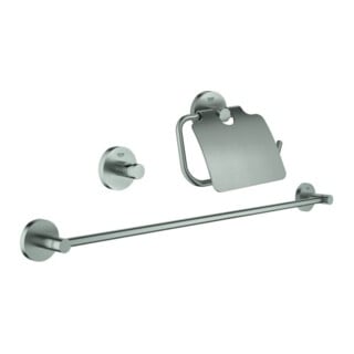 Grohe Set de salle de bain Essentials superst., 3 en 1, fixation dissimulée