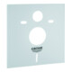 Grohe Set insonorisation WC Tapis insonorisant et 2 manchons en caoutchouc-1