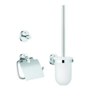 Grohe Set WC Essentials 3 en 1, fixation dissimulée, chrome