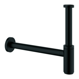 Grohe Siphon 29509 1 1/4" pour lavabos noir fantôme