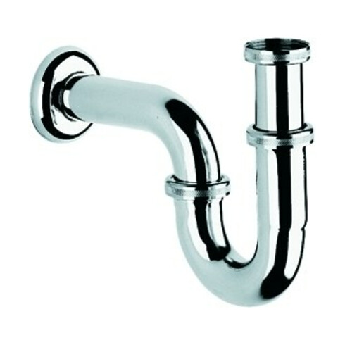 Grohe Siphon à tube 28947 1 1/4" pour lavabos chromé