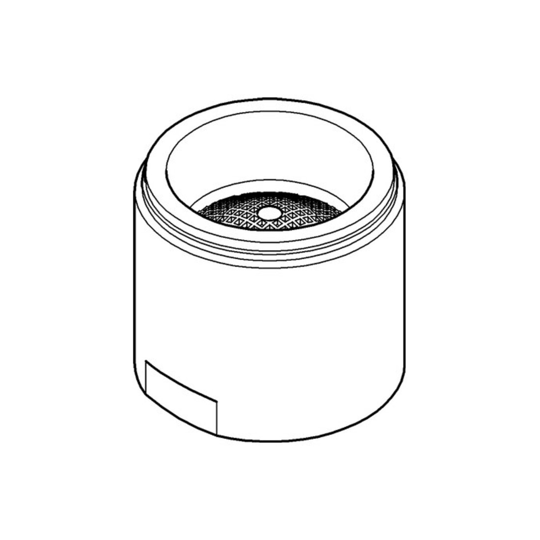 Grohe Sistra 07899 M28x1 chrome M 28x1, chrome, PG 07
